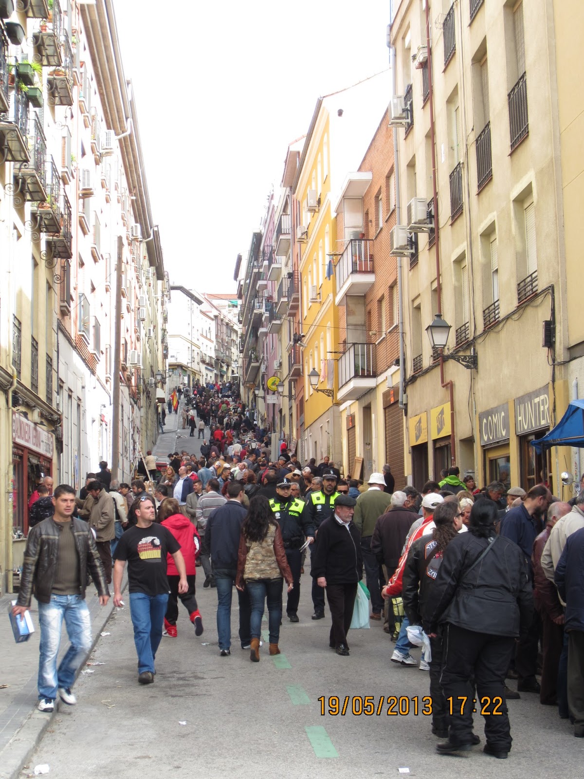 El Rastro in Madrid