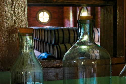 cachaça bottles