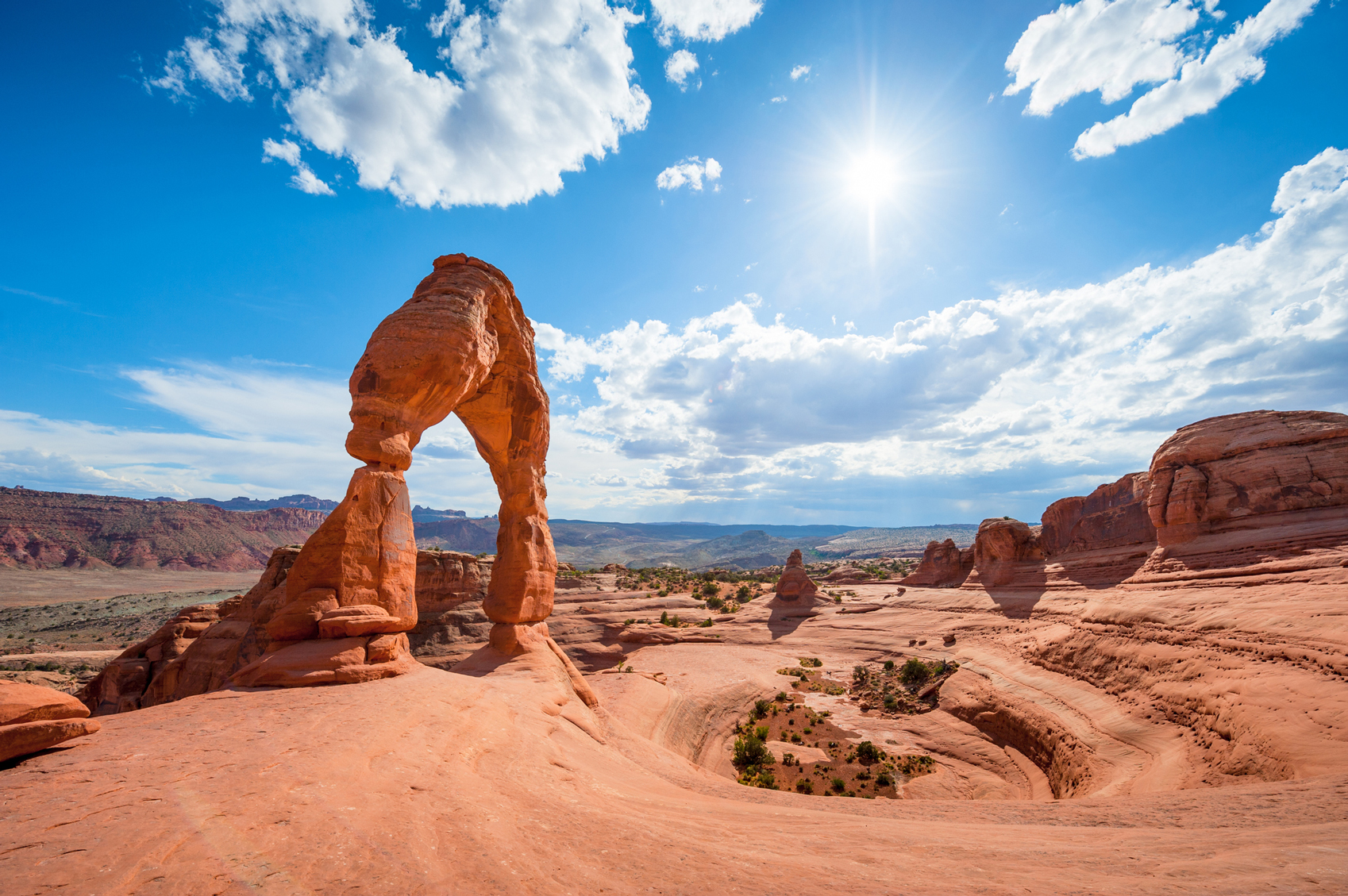 Explore the epic views of Arches National Park in Utah.