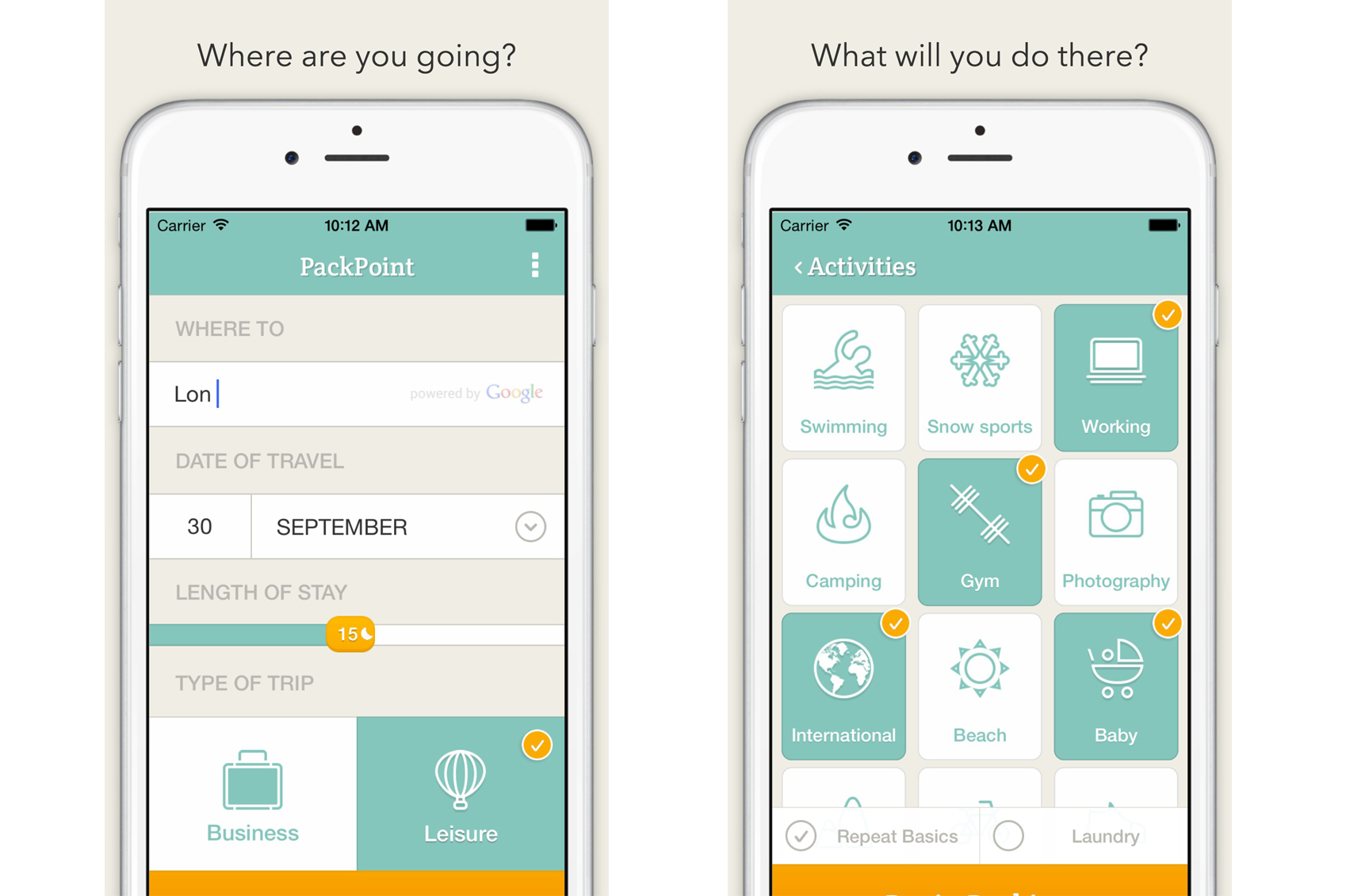 travel apps
