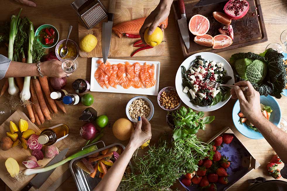 A healthy diet as part of a Scandinavian lifestyle