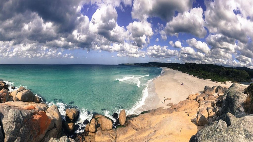 beach Bay of Fires Tasmania