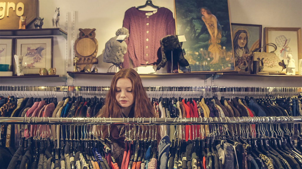 Shopping for clothes