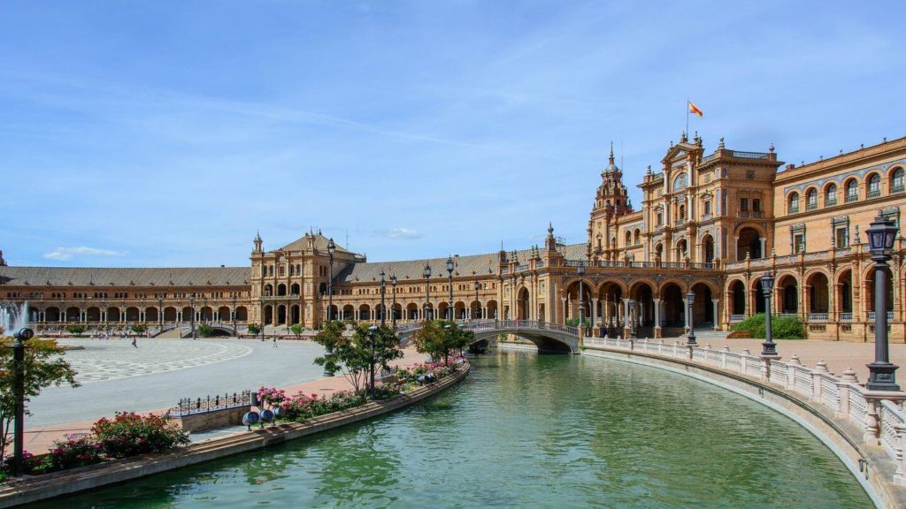 plaza de espana seville spain