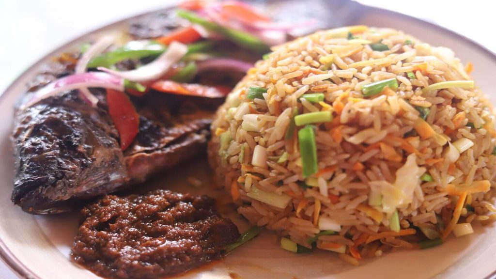 jollof rice meat west africa rice recipe
