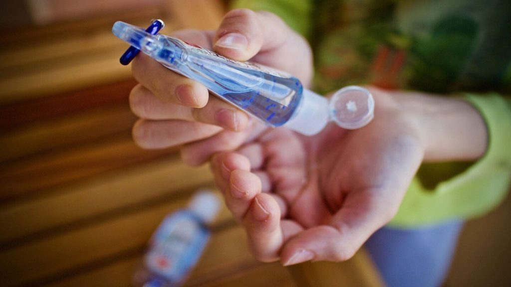 hand sanitiser prioritise your health 