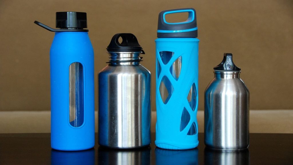 reusable stainless steel water bottles ways to reduce waste