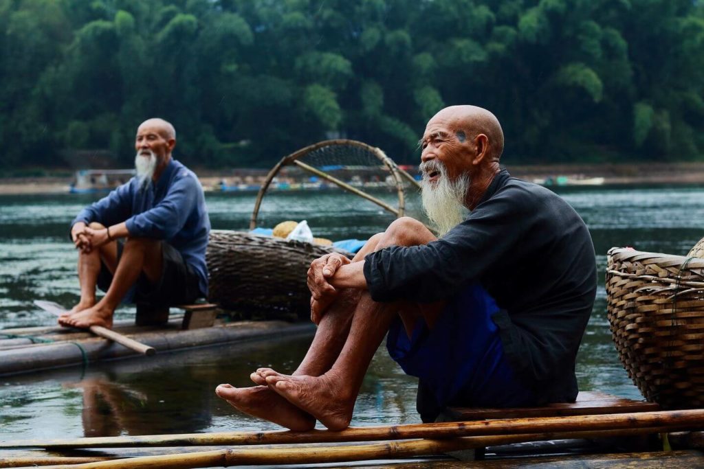 Chinese fishermen people of Asia