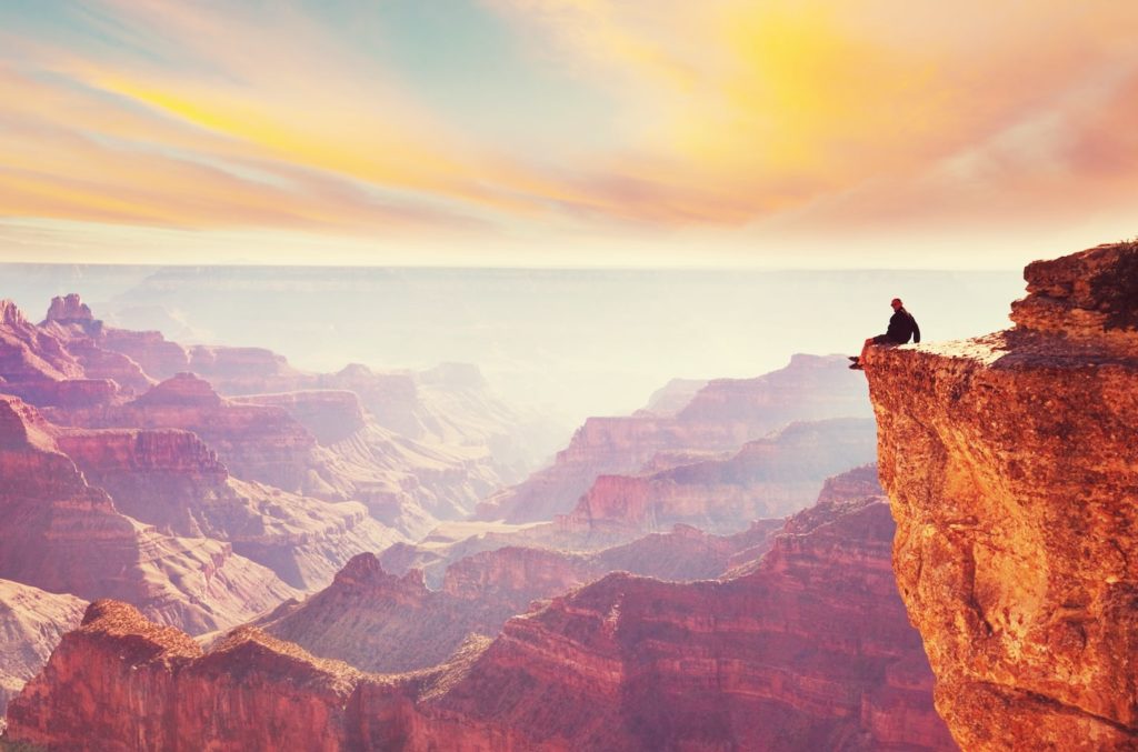 Add sturdy walking shoes at the Grand Canyon