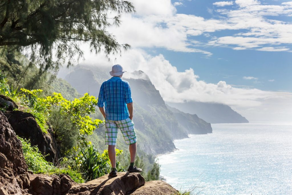 Prepare for hot and humid when you're thinking about what to wear in Hawaii when hiking