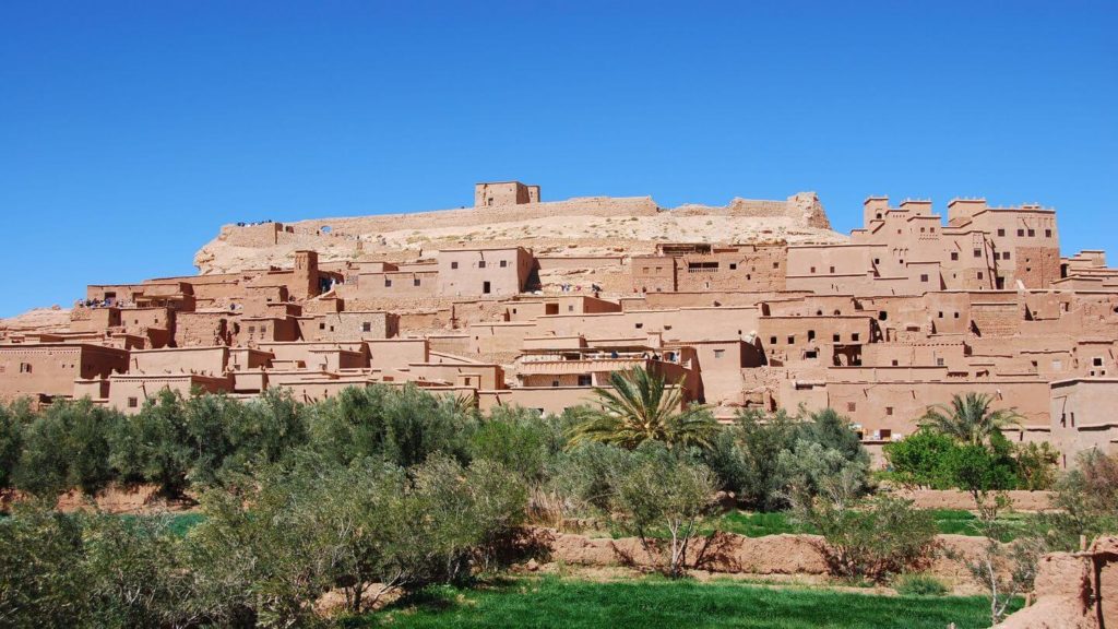 desert oasis village Morocco