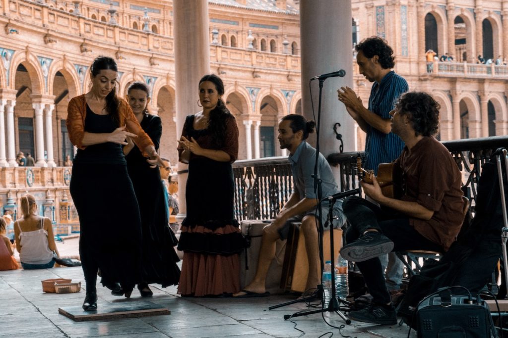Flamenco dancers & musicians