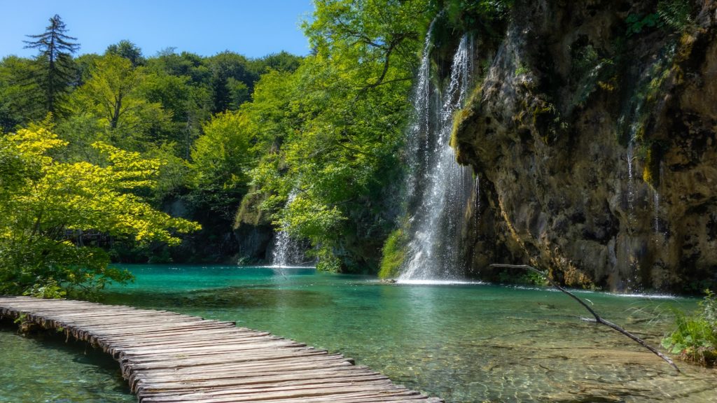 Croatia Plitvice Lakes Visit from the US
