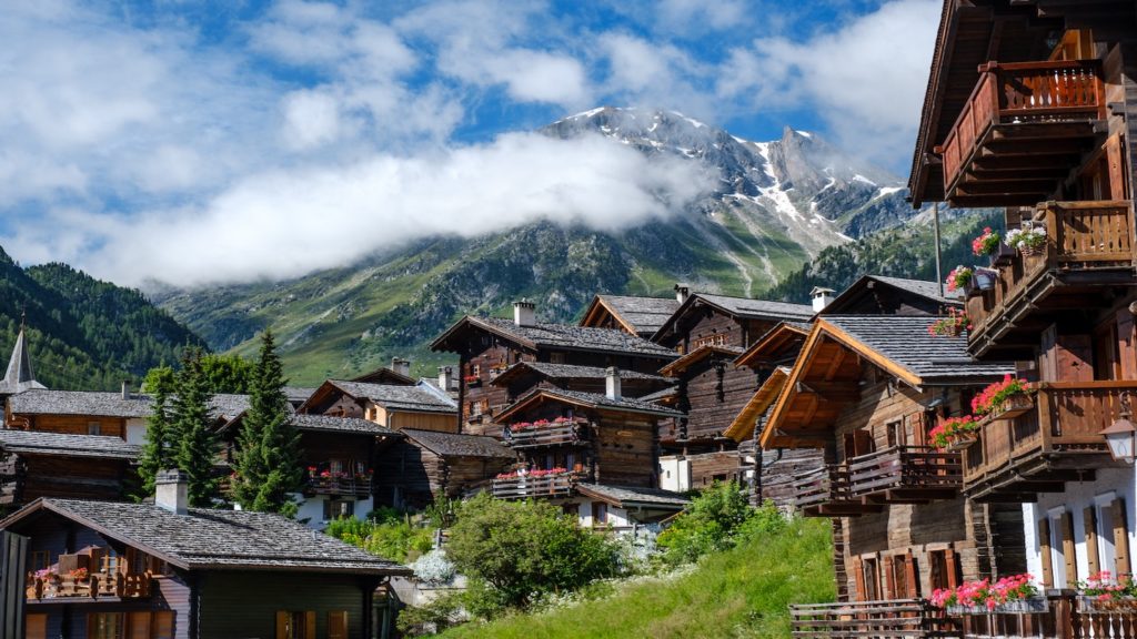 Swiss countryside European trips