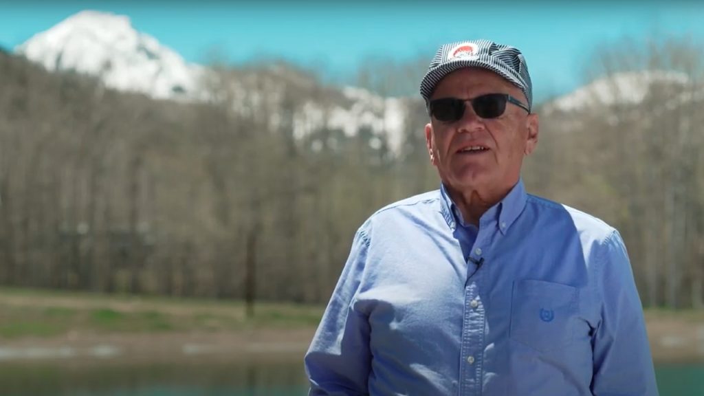 Trafalgar guest Chester on the Welcome to Colorado tour