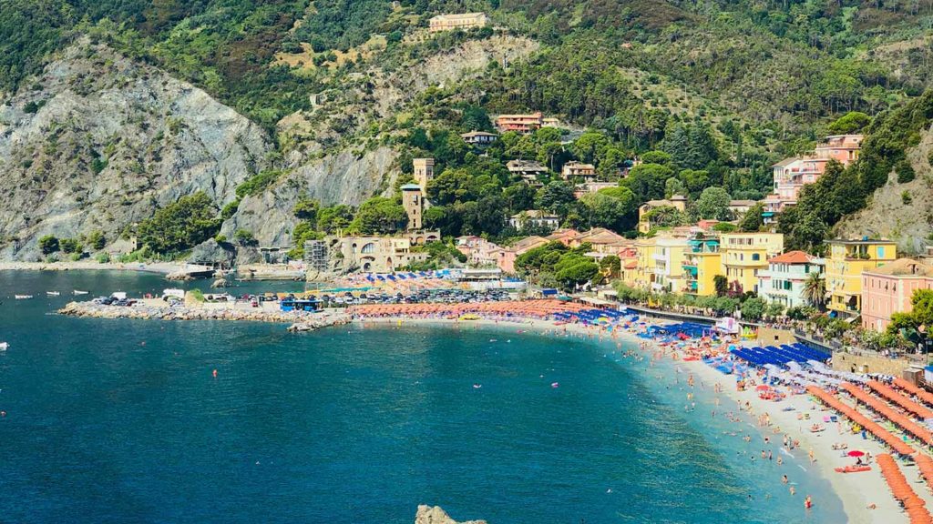 Monterosso al Mare is the best beach village to visit on the Cinque Terre