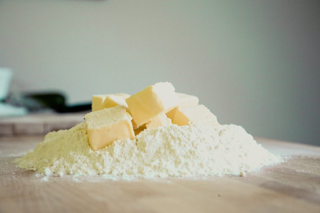 butter and flour