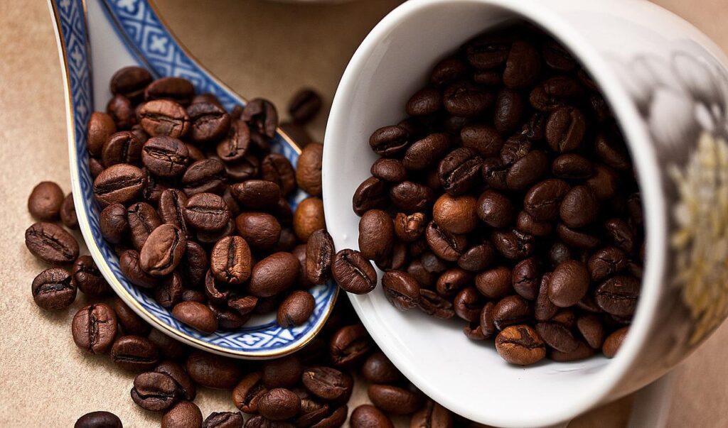 coffee on visit to America