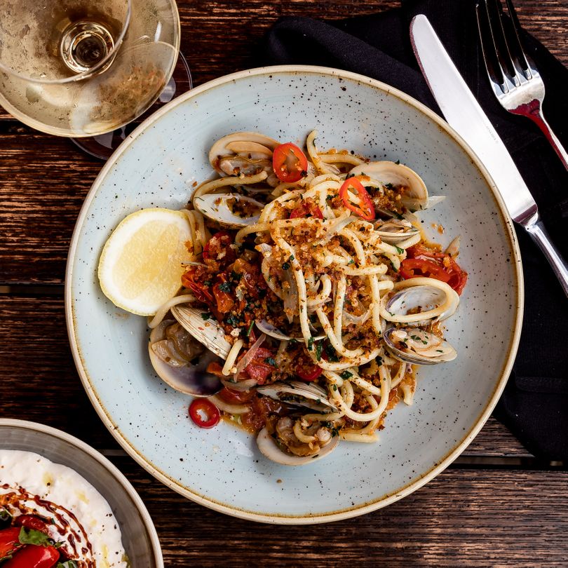 seafood pasta Southern Italian food