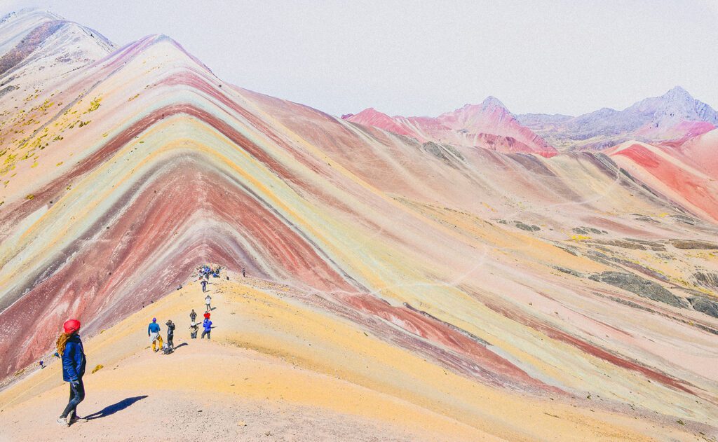 Rainbow mountains, Peru