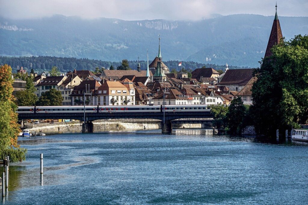 travelling to Switzerland in spring