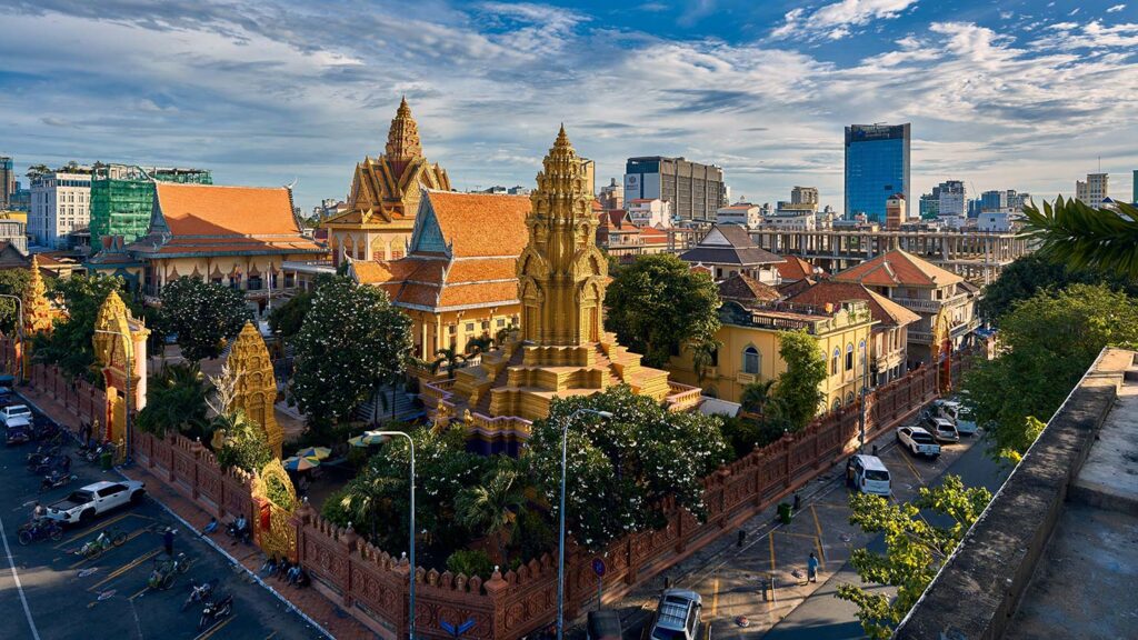 Phnom Penh in Cambodia
