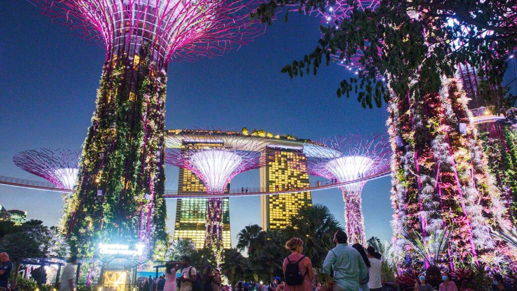 Gardens by the Bay in Singapore