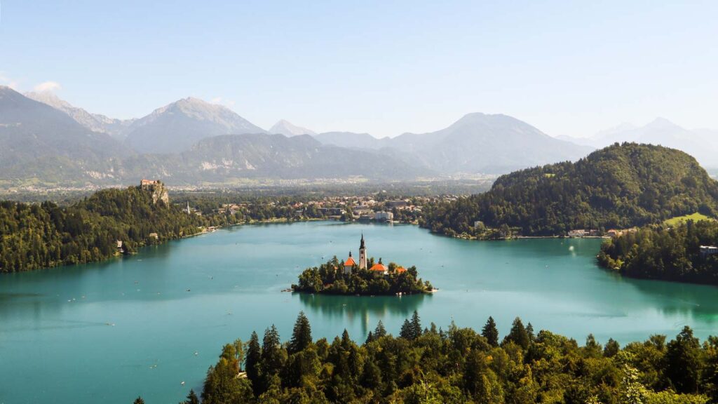 Lake Bled in Slovenia