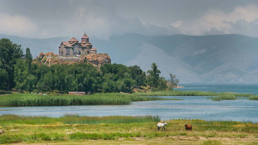Lake Sevan in Armenia