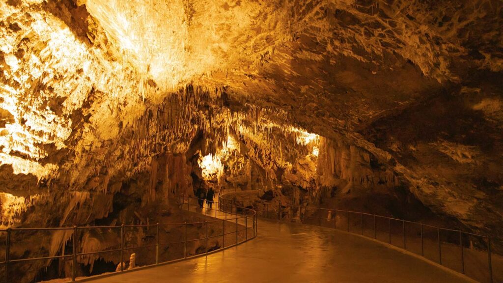 Postojna Cave in Slovenia