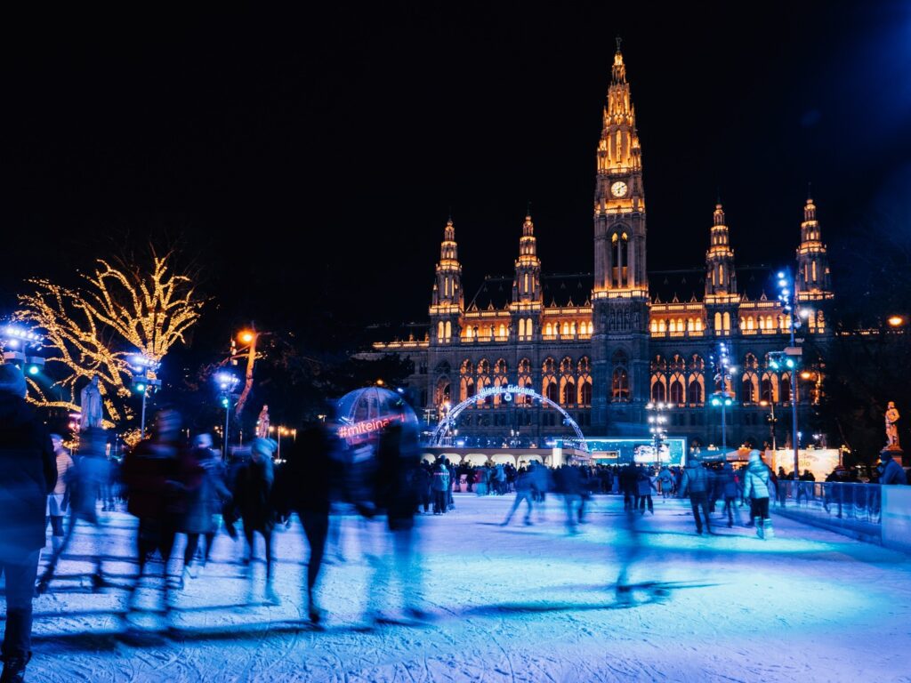 ice skating rink Vienna Austria