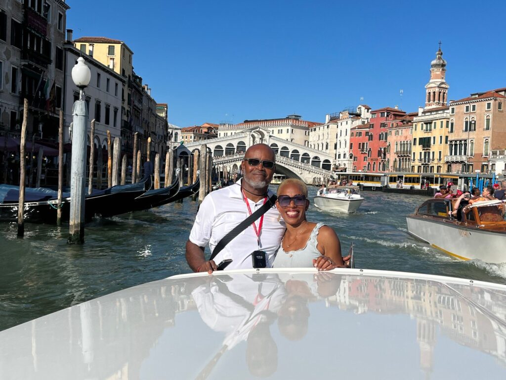 Cheryl in Italy