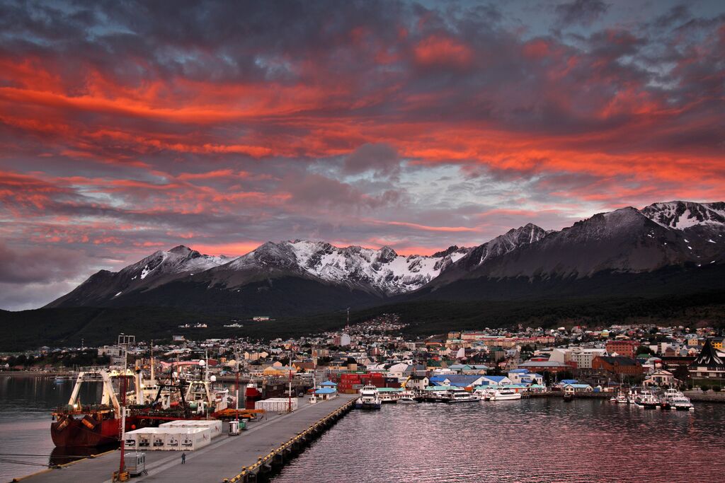 Ushuaia Port Tierra Del Fuego National Park 