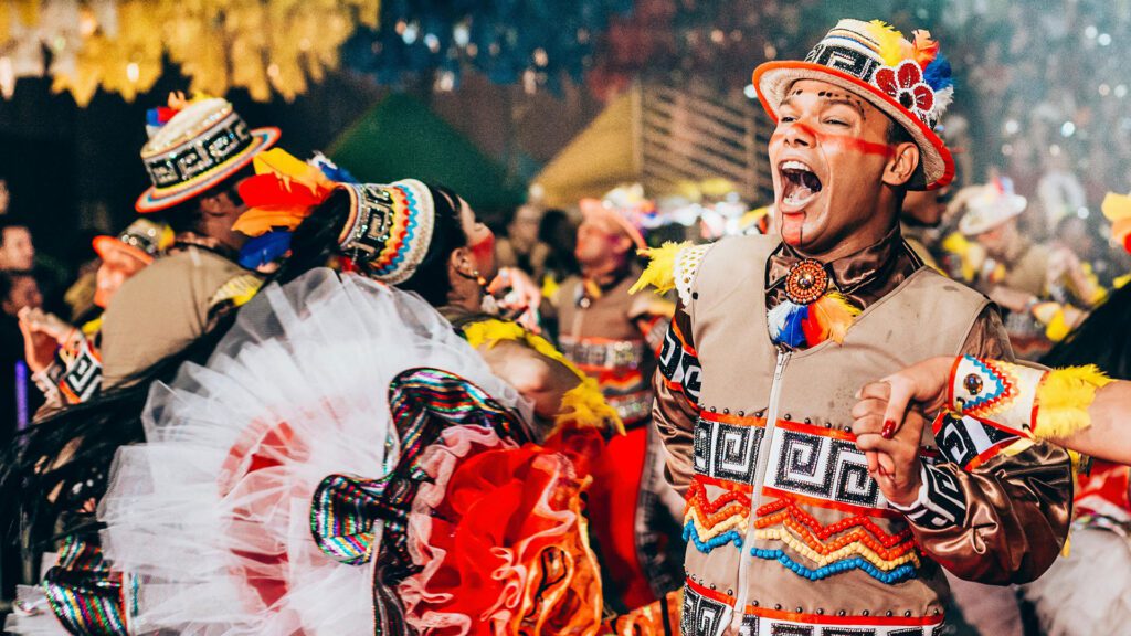 Carnival in Brazil is a huge event