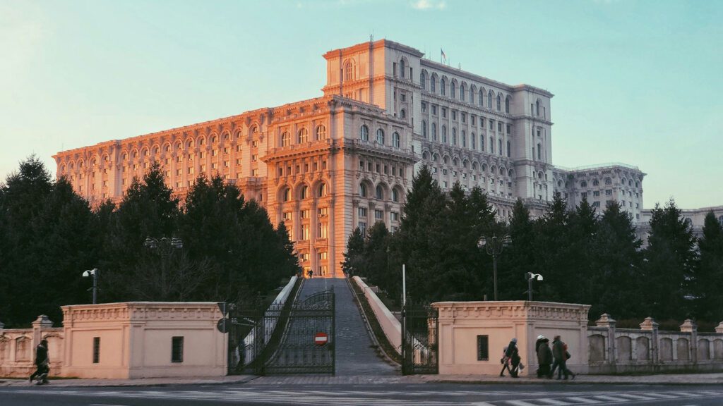 Bucharest's palace of parliament 