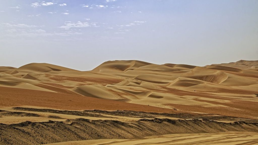 Rub' al Khali desert Abu Dhabi