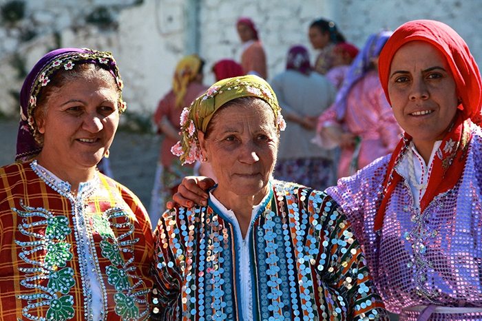 women of Demircidere Turkey