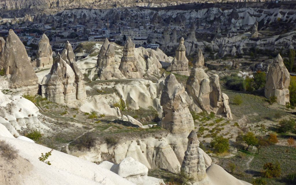 fairy chimneys cappadocia turkey