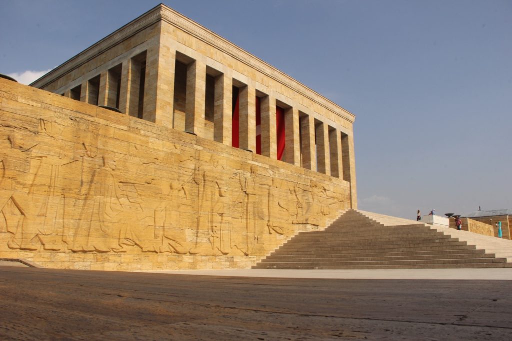 ataturk mausoleum ankara turkey