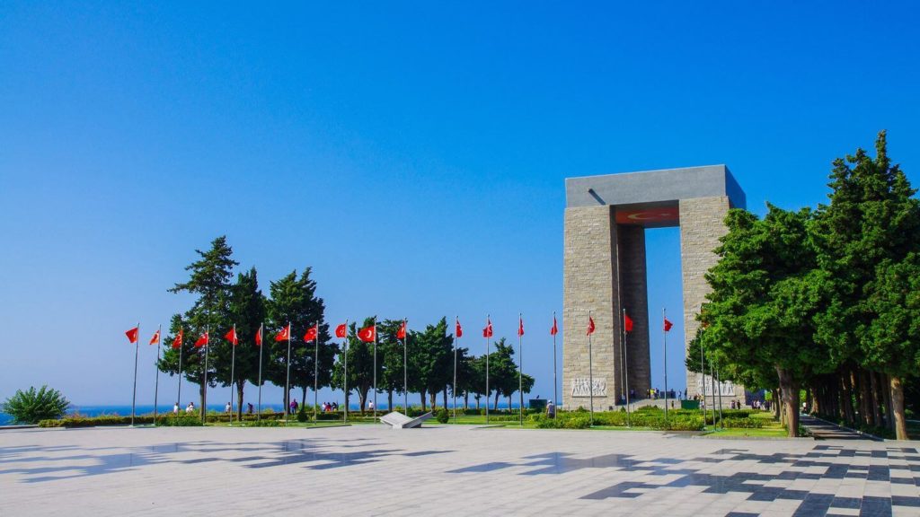 Çanakkale Martyrs' Memorial, Gallipoli, Turkey