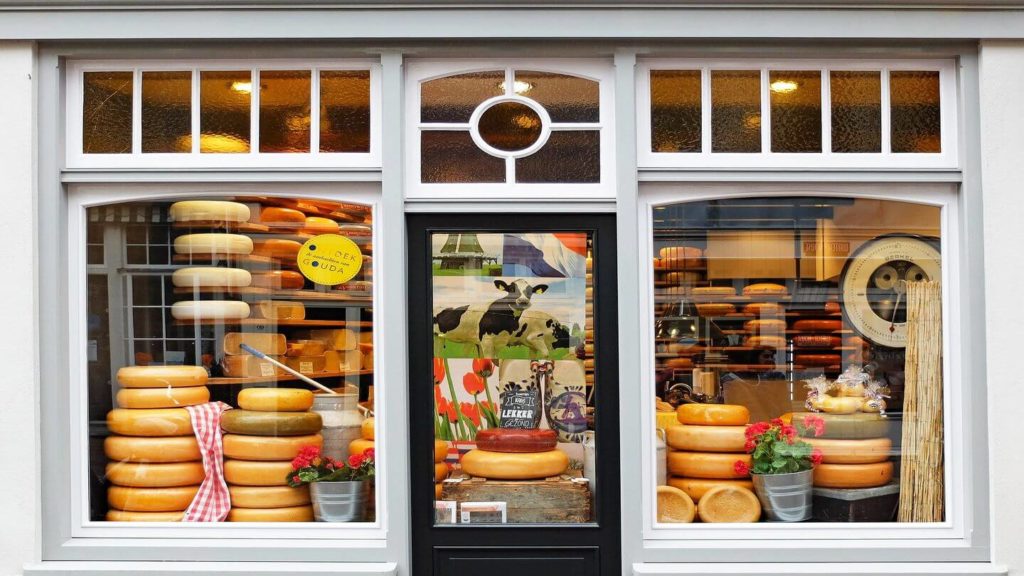 cheese shop gouda Netherlands