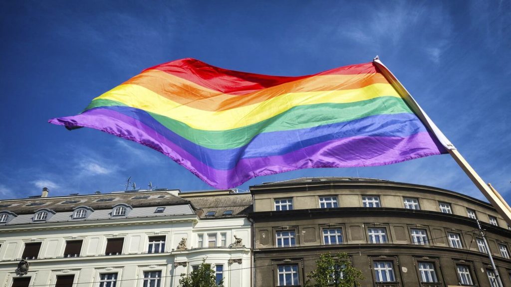 rainbow gay pride flag