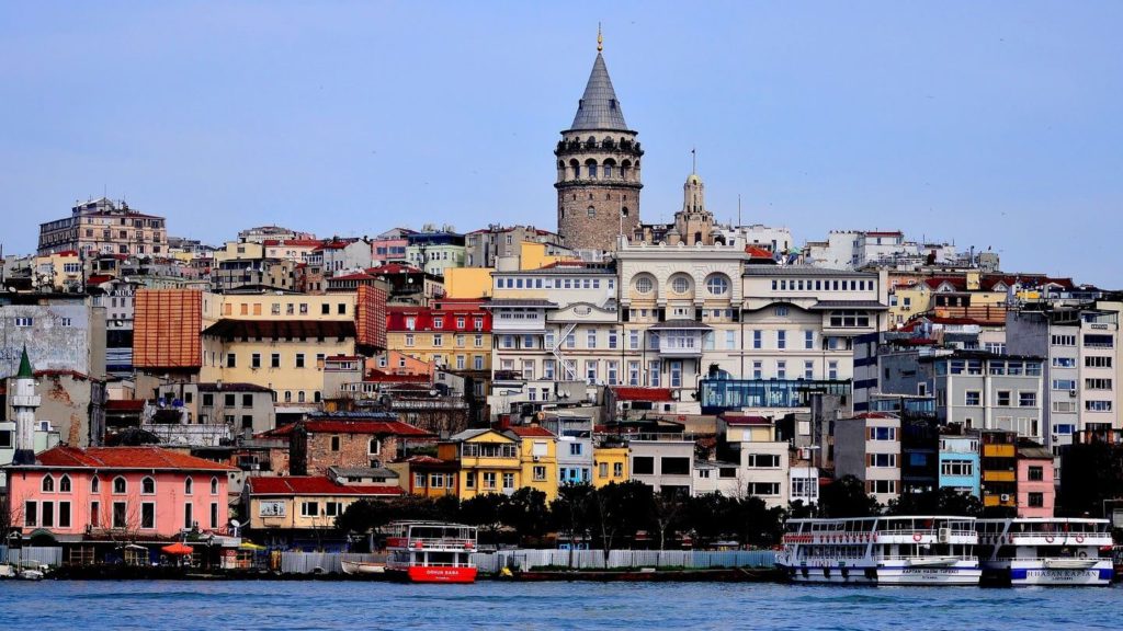 colourful buildings Istanbul Turkey travel guide