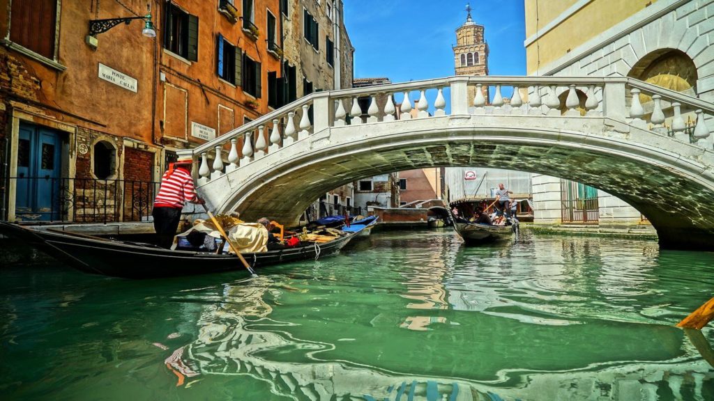 canal cruise venice italy